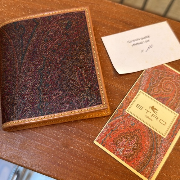 Etro Other - Etro Classic Authentic EUC Paisley Wallet